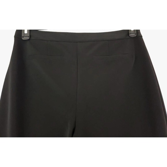 Chicos Collecton ~Woman Size 2(L)~ Black Straight Leg Designer Pants Stretch. - Picture 10 of 16